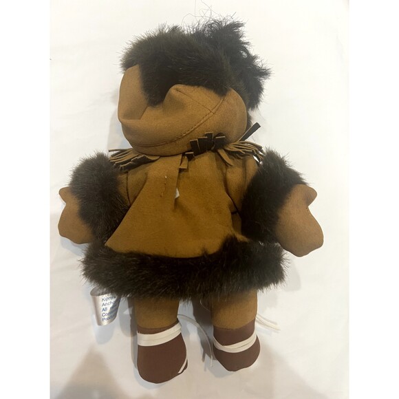 Vintage KIPMIK Doll in Brown - Picture 3 of 4
